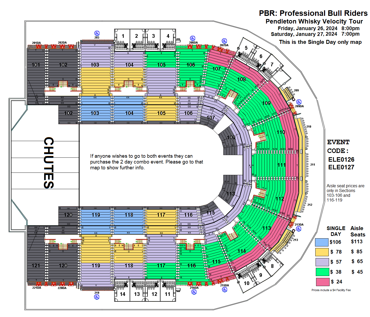 Laredo Tx Sames Auto Arena Seating Maps